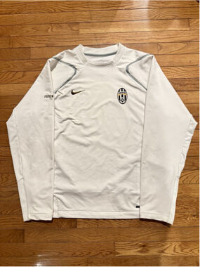 Vintage Nike Total 90 Juventus Training Sweatshirt XL Y2K Midweight